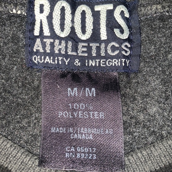 Roots V Neck Fleece Sweater - Picture 2 of 3